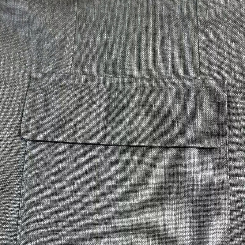 Men's Casual Cotton Linen Notch Lapel Single-breasted Slim-fit Blazer 9923553722552