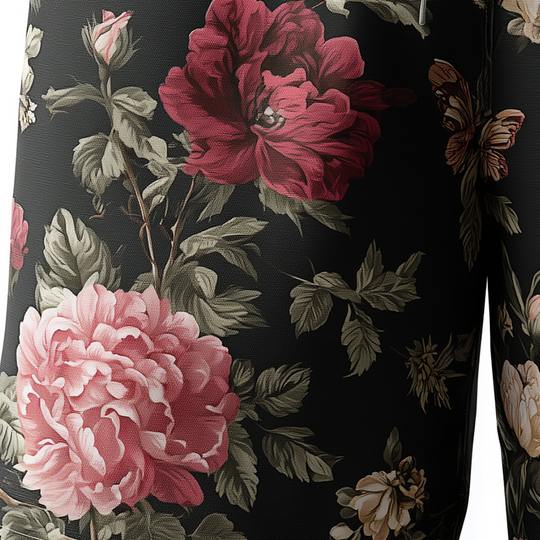 Men's Summer Fashion Flower Print Polyester Blend Casual Shorts DTT25070306
