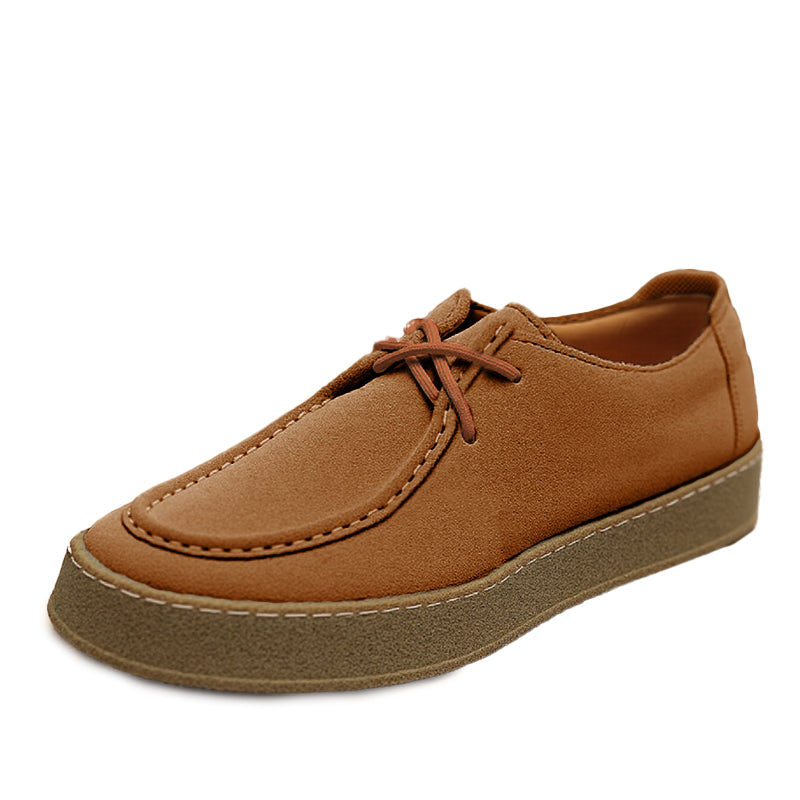 Men's Casual Fashion Cow Suede Genuine Leather Lace-Up Shoes Dtt526738104