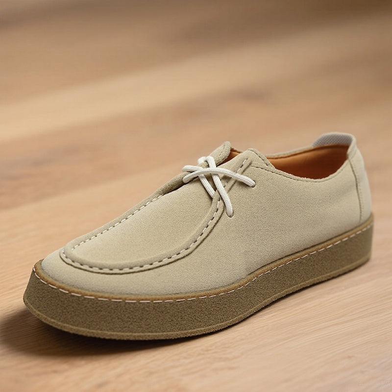Men's Casual Fashion Cow Suede Genuine Leather Lace-Up Shoes Dtt526738104