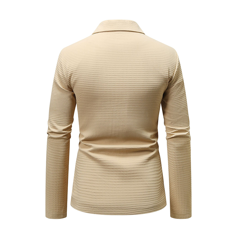 Men's Classic Casual Slim Fit Single Breasted Waffle Blazer 9918991401144