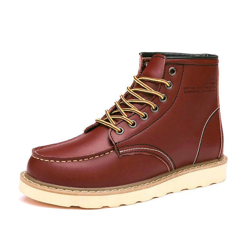 Men's Retro Plus Size Thick Soled Martin Boots 9891526639800