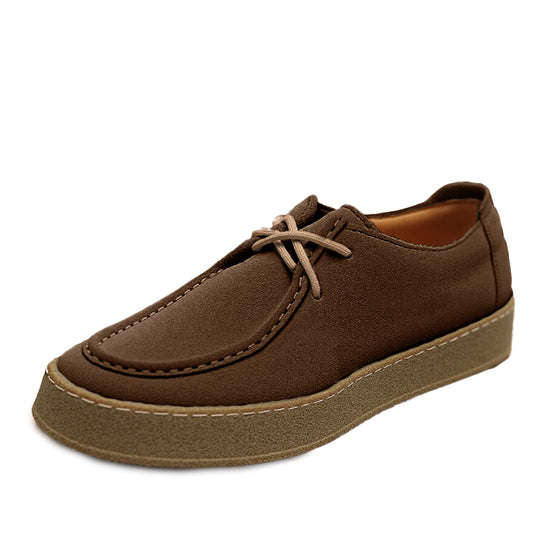 Men's Casual Fashion Cow Suede Genuine Leather Lace-Up Shoes Dtt526738104