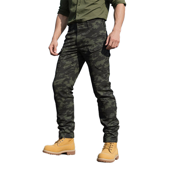 Men's Outdoor Camouflage Super Wear-Resistant Cargo Pants Dtt25081901