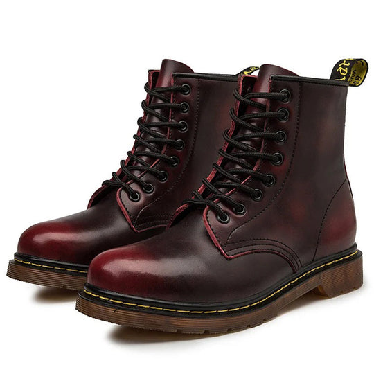 Men's Classic Leather Utility High-Top British Martin Boots 9891527033016