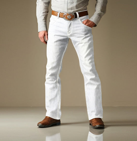 Men's Side Pocket Straight Leg Solid Color Pants 9945639911608