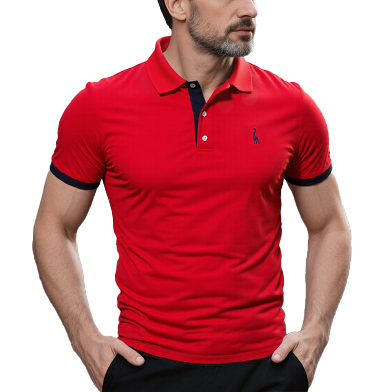 Men's Embroidered Polo Shirt Dtt126320312