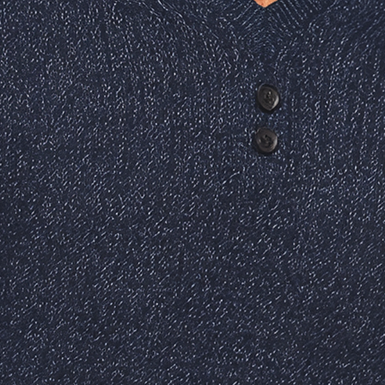 Men's Fashion Mixed Color Knitted Long Sleeve Sweater DTT25081813
