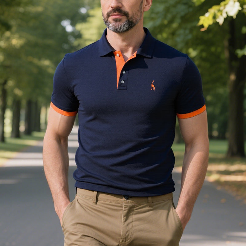 Men's Embroidered Polo Shirt Dtt126320312