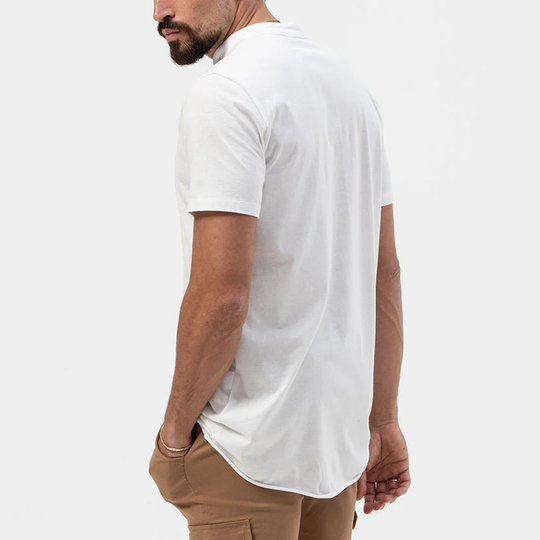 Men's Comfort Stretch Cotton Blend Stand Collar Short Sleeve Shirt 9918990680248
