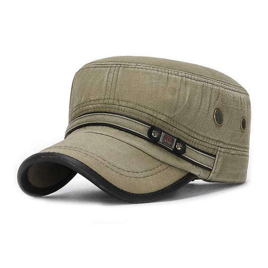 Men's Leather Brim Vintage Hat DTT25082011