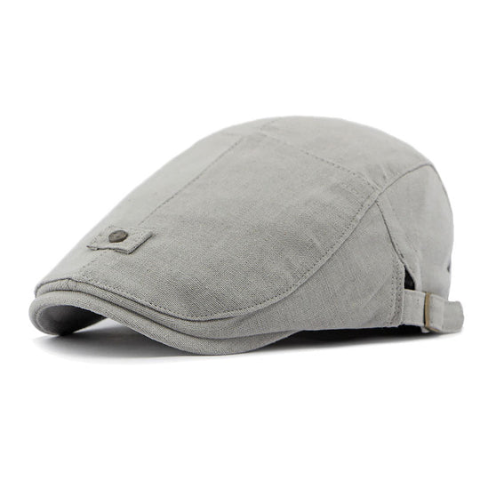Men's Casual Outdoor Breathable Linen Beret 9893976506552