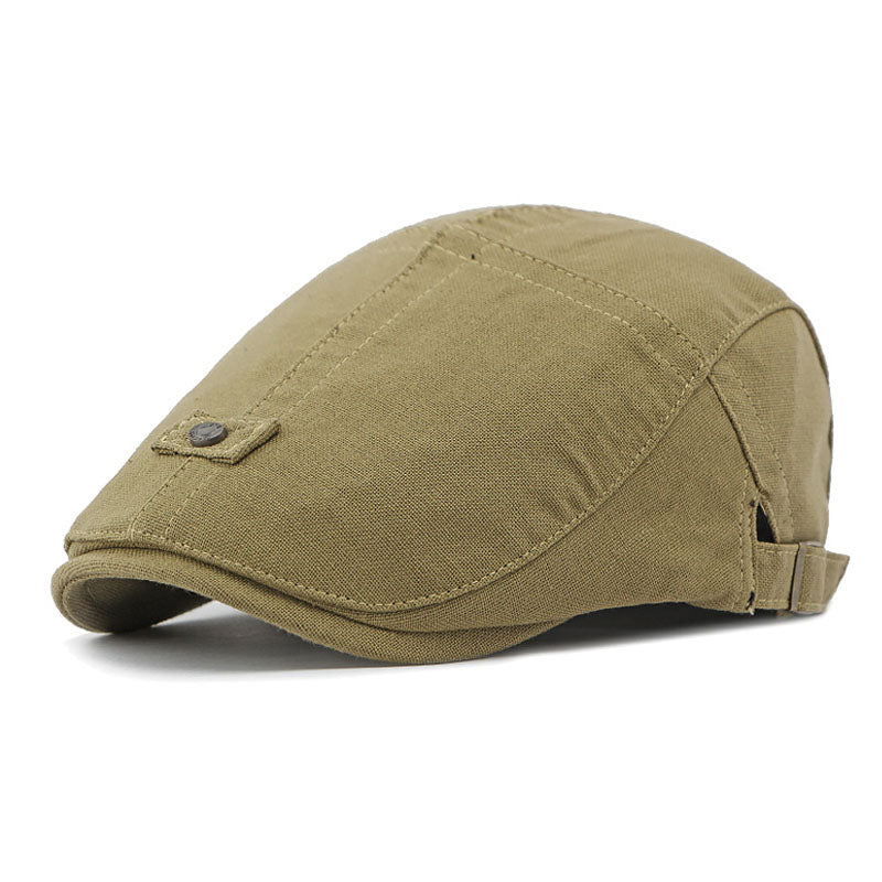 Men's Casual Outdoor Breathable Linen Beret 9893976506552