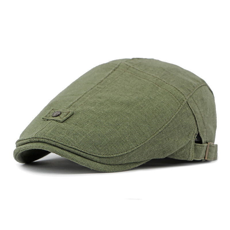 Men's Casual Outdoor Breathable Linen Beret 9893976506552