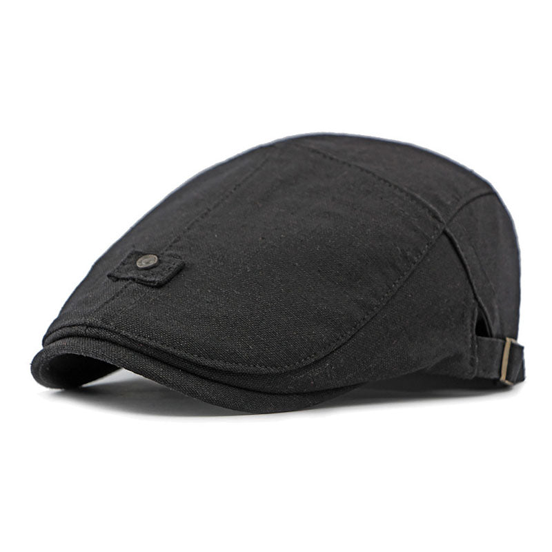 Men's Casual Outdoor Breathable Linen Beret 9893976506552
