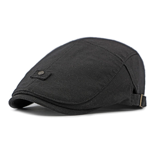 Men's Casual Outdoor Breathable Linen Beret 9893976506552