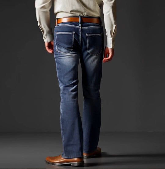 Men's Gradient Effect Side Pocket Straight Leg Pants 9945640501432