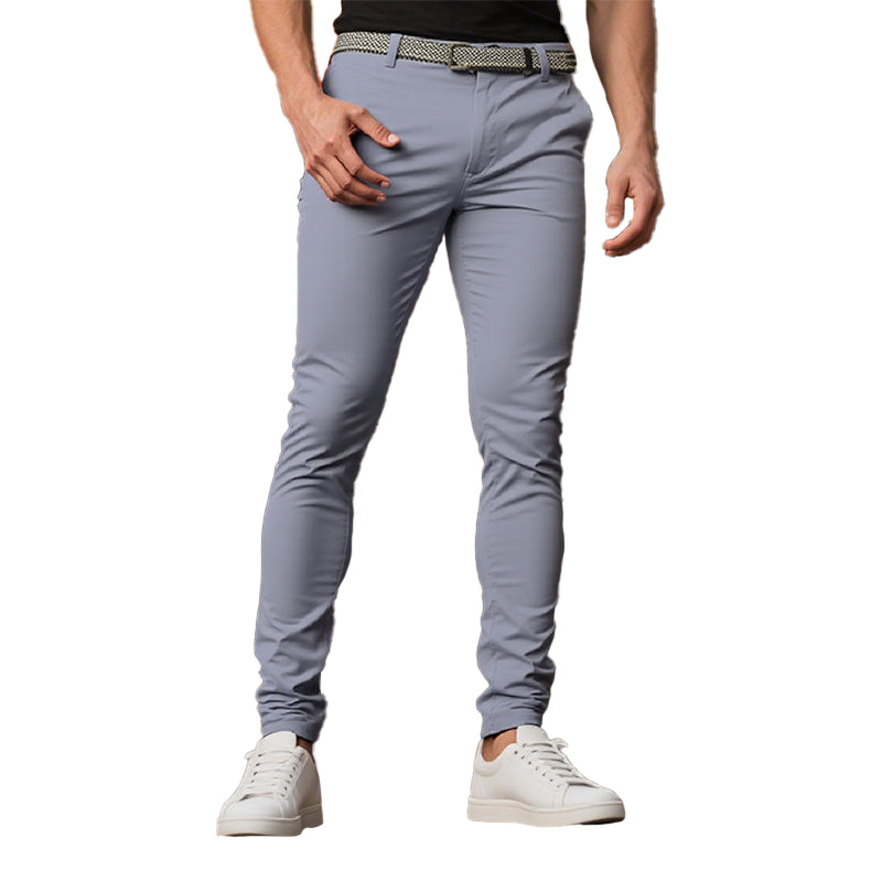 Men's Trousers Front Pocket Plain Comfort Breathable Casual Daily Holiday Fashion Basic Casual Pants Dtt555598008