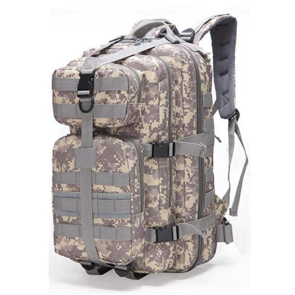 OUTDOOR LARGE CAPACITY MULTIFUNCTIONAL CANVAS BACKPACK 9262188298424