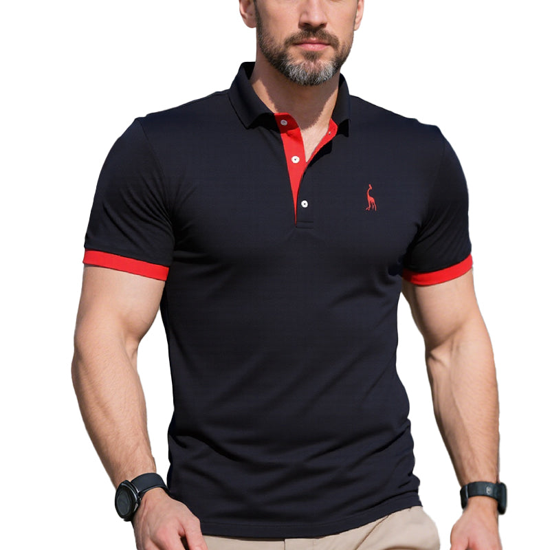 Men's Embroidered Polo Shirt Dtt126320312