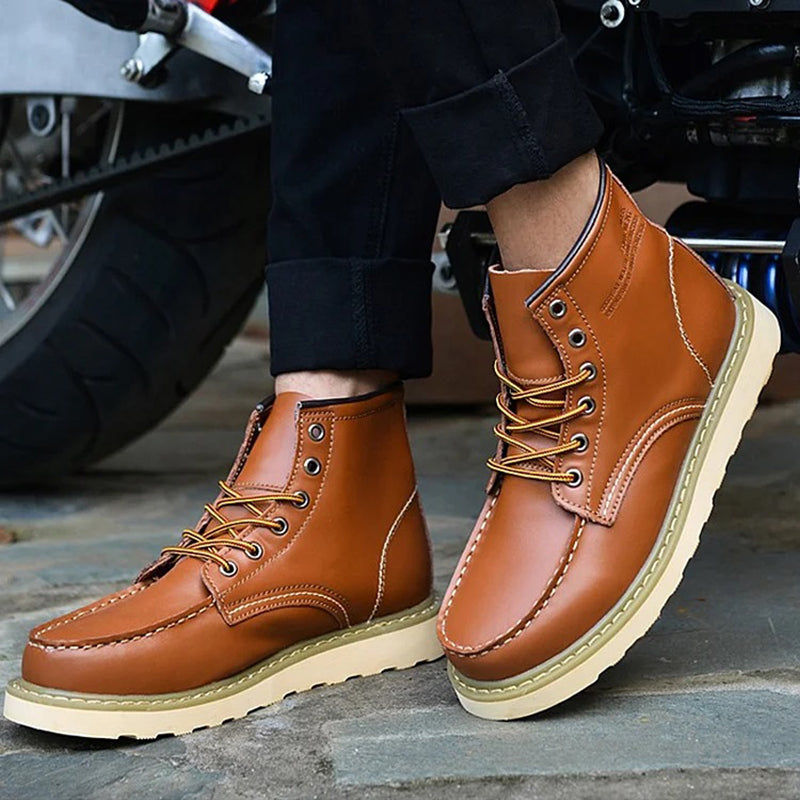 Men's Retro Plus Size Thick Soled Martin Boots 9891526639800