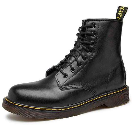 Men's Classic Leather Utility High-Top British Martin Boots 9891527033016