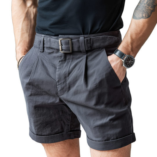 Men's Summer Basic Solid Color Shorts DTT25070812