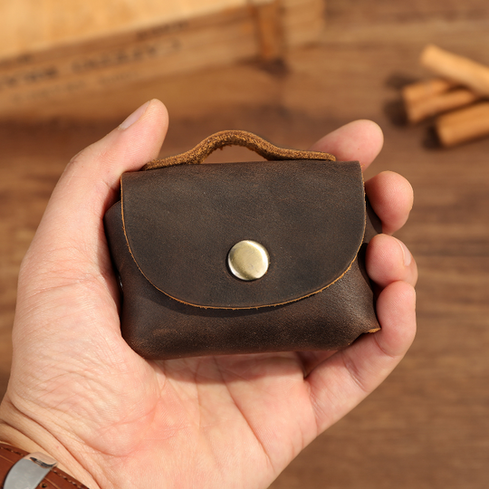 Men's Vintage Mini Headphone Bag Small Leather Goods 9890060763320