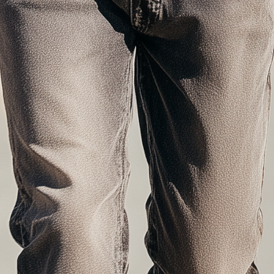Men's Vintage Washed Denim Trousers DTT25082021
