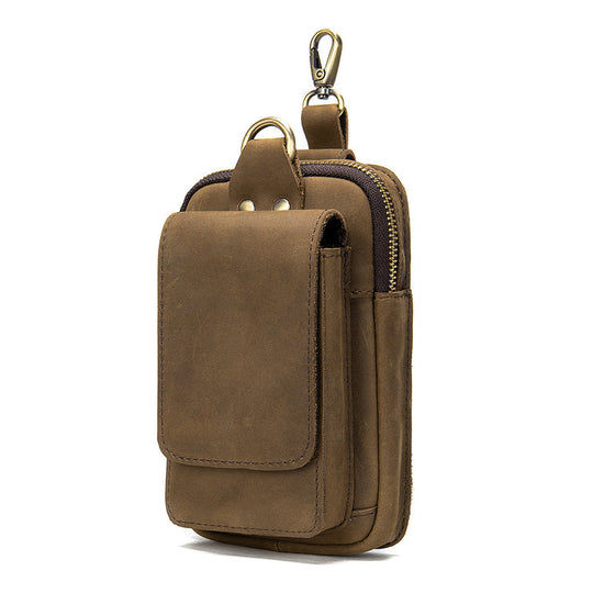 Men's Multifunctional Leather Waist Bag 9890061091000