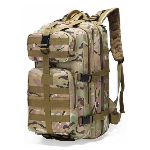 OUTDOOR LARGE CAPACITY MULTIFUNCTIONAL CANVAS BACKPACK 9262188298424
