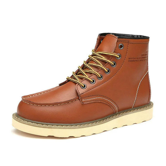 Men's Retro Plus Size Thick Soled Martin Boots 9891526639800