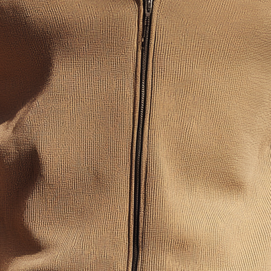 Men's Vintage Ribbed Textured Long Sleeve Jacket DTT25081408