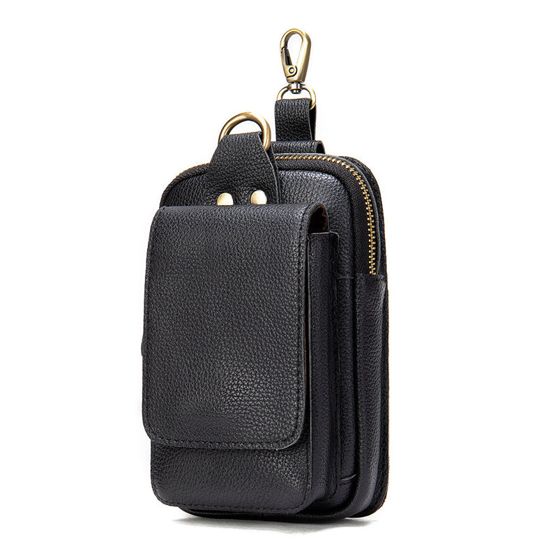 Men's Multifunctional Leather Waist Bag 9890061091000
