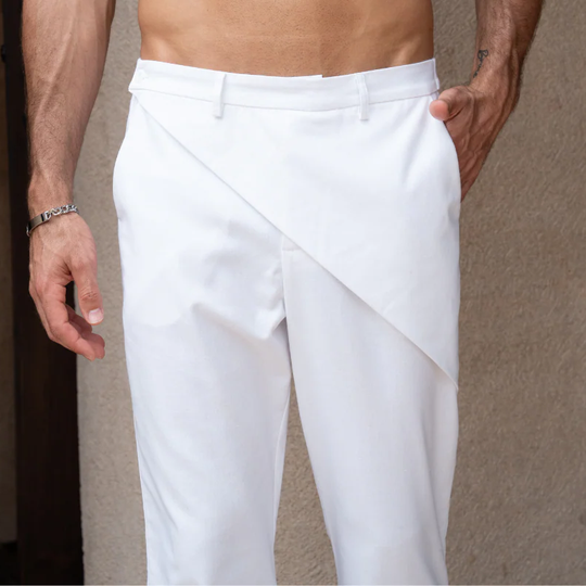 Men's Spring And Summer Fashion Cotton Blended Design Casual Pants DTT25070912