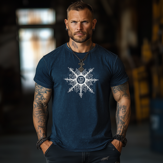 Men's Summer Fashion Printed Cotton Blend Short-Sleeved T-Shirt DTT25062710