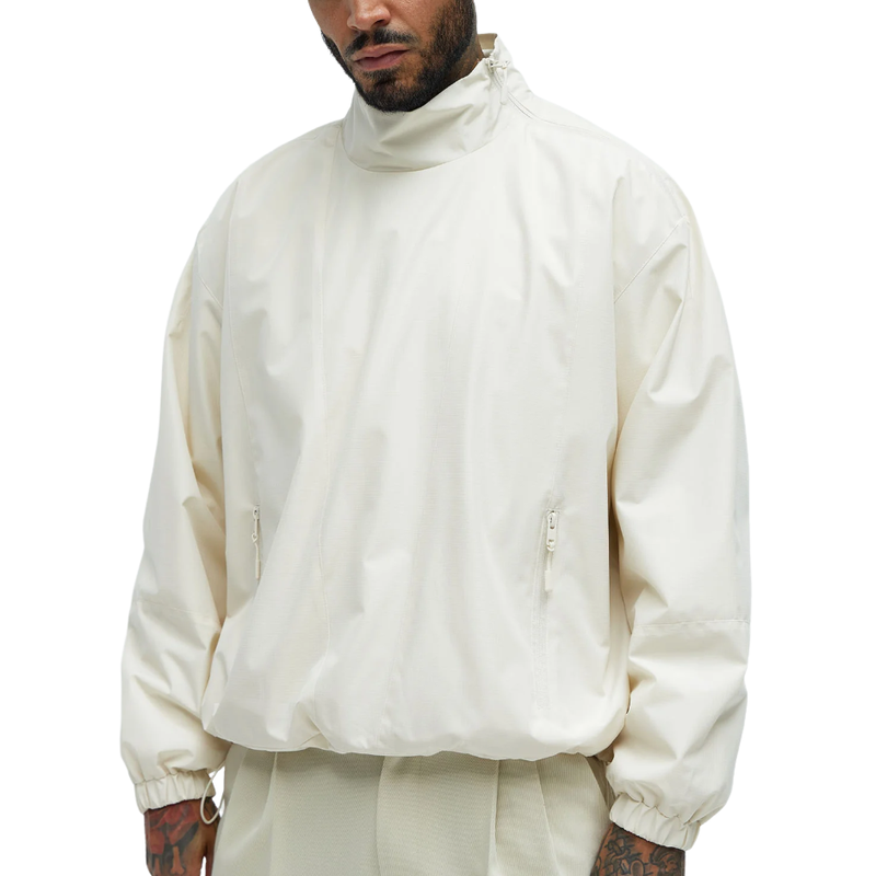 Men's Lightweight Casual High Collar Pullover Three-proof Fabric Jacket 9906105843896