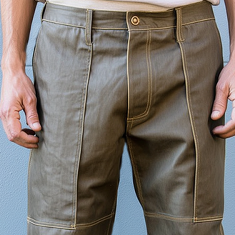 Men's Classic Retro All-match Straight-leg Cargo Pants DTT25070810