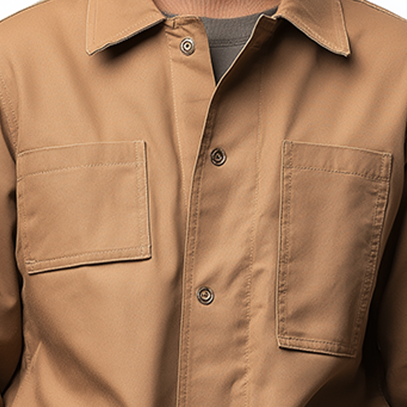 Men's Vintage Cotton Blend Jacket DTT25081105