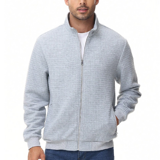 Men's Lightweight Casual Waffle Collar Jacket 9907264716984