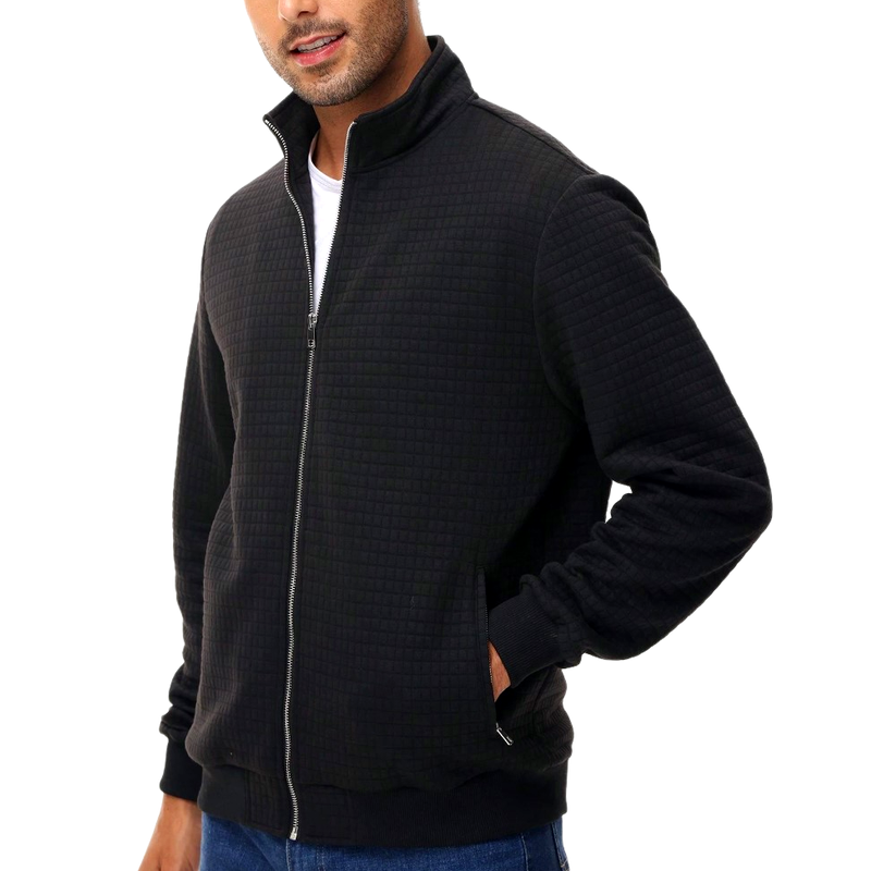 Men's Lightweight Casual Waffle Collar Jacket 9907264716984