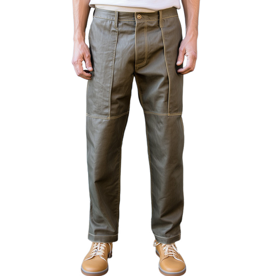 Men's Classic Retro All-match Straight-leg Cargo Pants DTT25070810