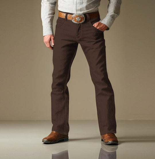 Men's Side Pocket Straight Leg Solid Color Pants 9945639911608