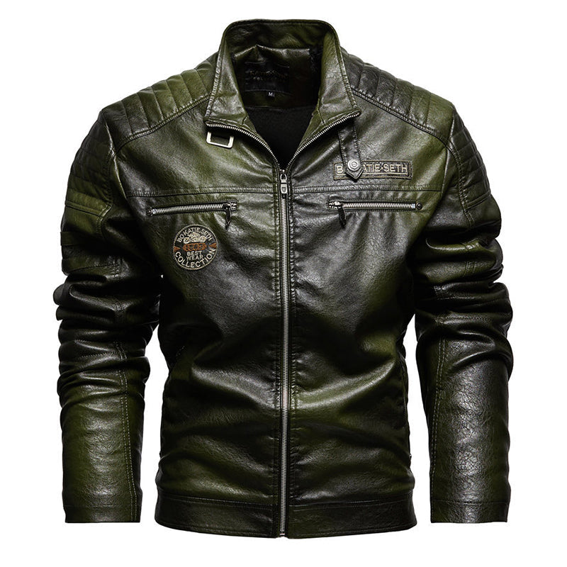Men's Old Feeling Fleece Leather 9878597697720