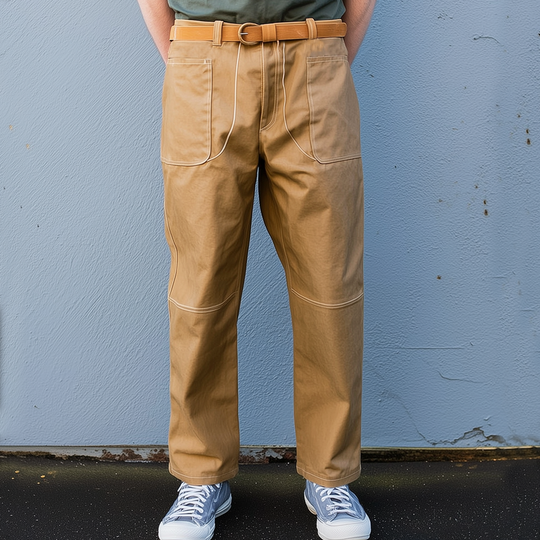 Men's Classic Retro Straight Cargo Pants DTT25070808