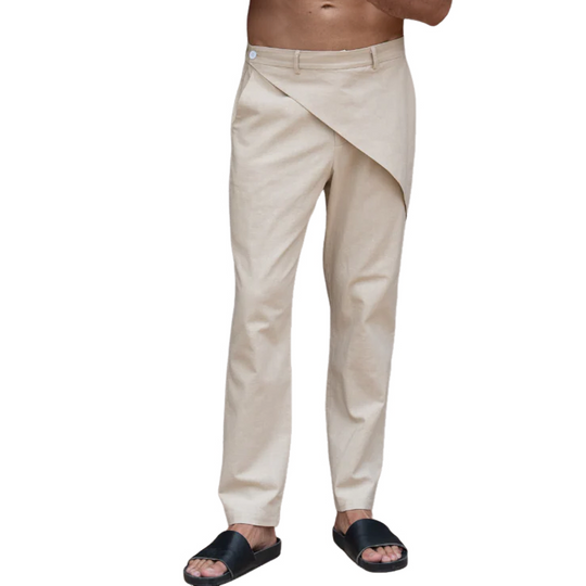 Men's Spring And Summer Fashion Cotton Blended Design Casual Pants DTT25070912