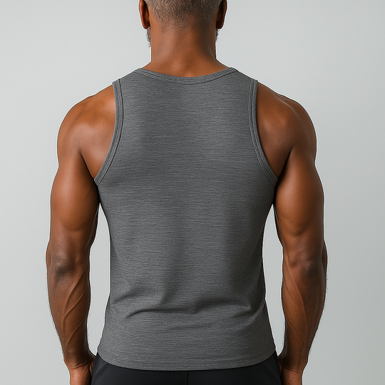 Men's Summer Fashion Cotton Blend Henley Collar Tank Top DTT25062714