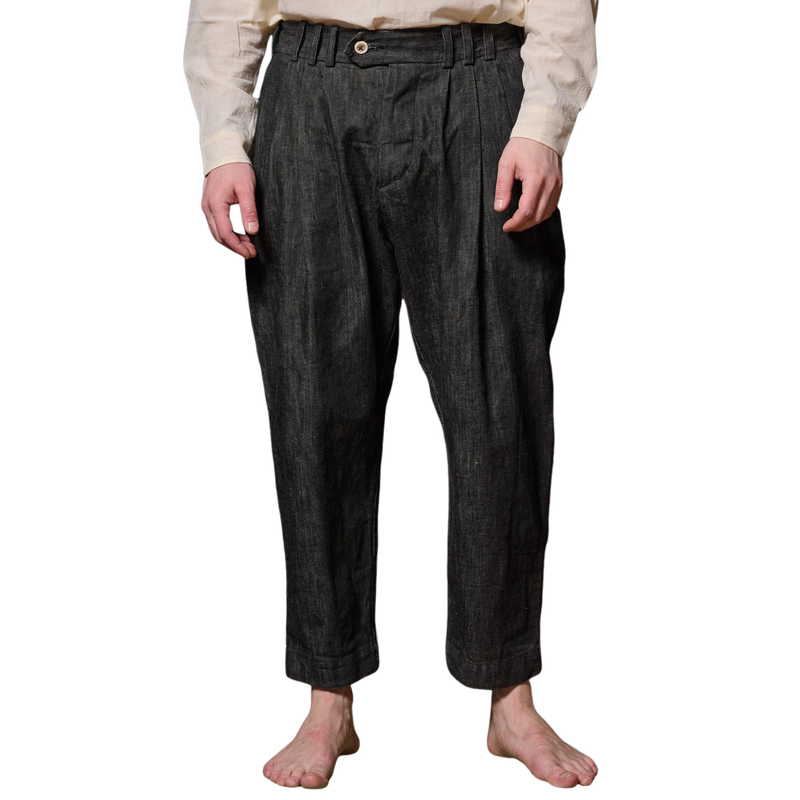 Men's Retro Loose Straight Comfort Linen Casual Pants 9891528310968
