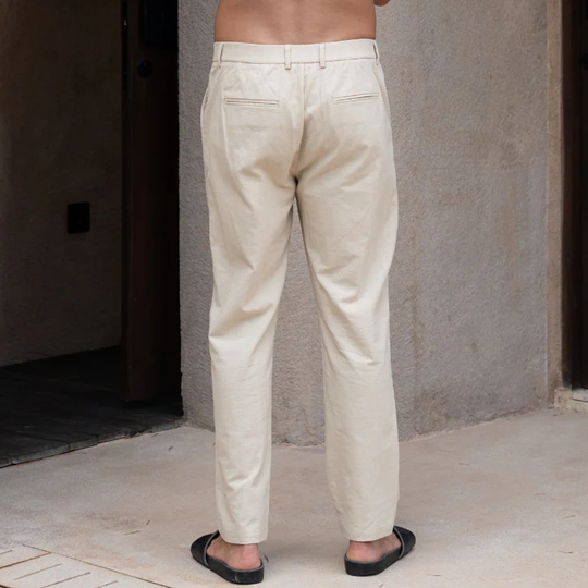 Men's Spring And Summer Fashion Cotton Blended Design Casual Pants DTT25070912