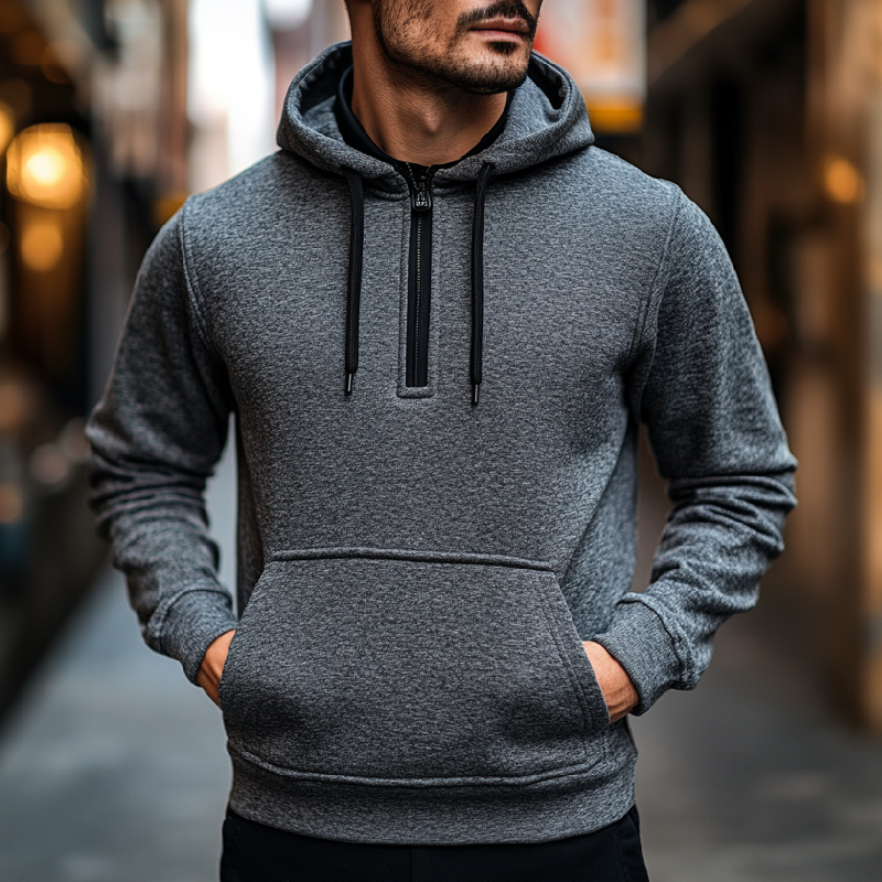 Men's Casual Outdoor Long Sleeve Hoodie 9899735220408